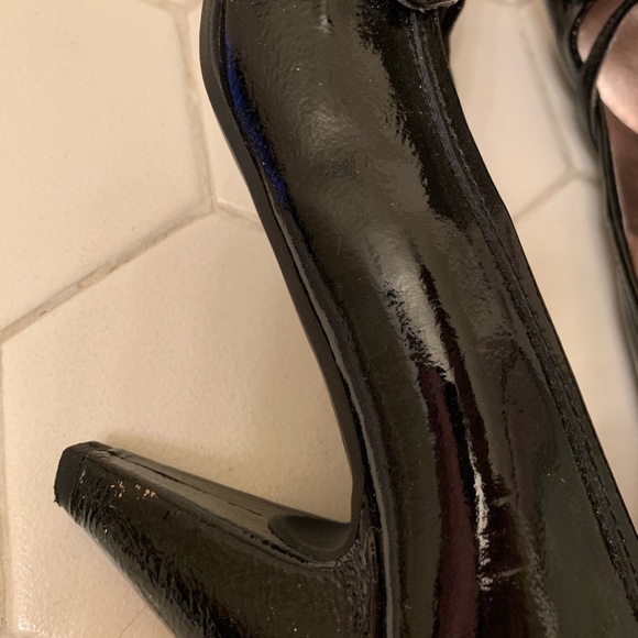 Stefany P. Black Patent Mary Janes - Picture 7 of 8